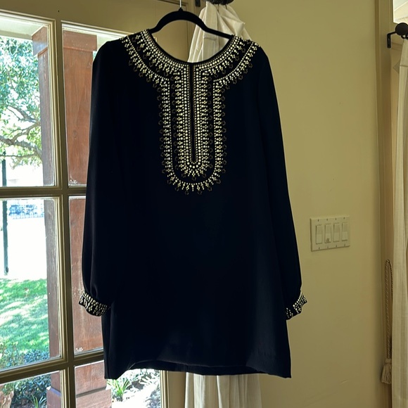 Trina Turk cocktail dress with beaded detailing - Picture 2 of 3